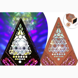 Floor L Wood Led Night Light