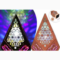 Floor L Wood Led Night Light