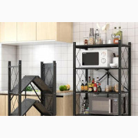 Multipurpose Foldable Metal Shelf