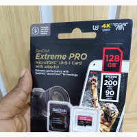 Sandisk 128GB Extreme PRO Microsdtm UHS-I Card