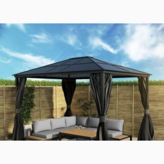 Black Waterproof Canvas Tent