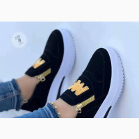 Quality Leather Thick Zipper Sneakers