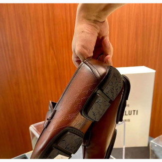 Original Berluti Lorenzo Drivers Scritto Available in Store