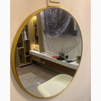 Gold Frame Round Mirror - Brand New Home Interiors Mirror