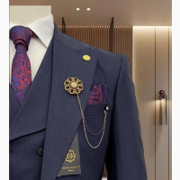 Brand New Material Blue Suits