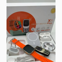 Smartwatch Ultra X8 Plus With a Mini Dual Sim Phone