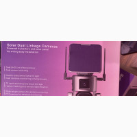 Dual Lens Solar PTZ Camera