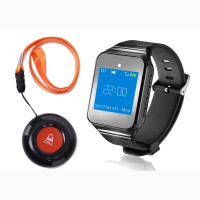 Restaurant Pager Wrist Watch Waterproof Call Button