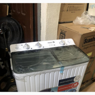 Scanfrost Wash and Spin Twin Tub Washing Machine 6kg