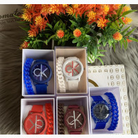Rubber CK Watch Set
