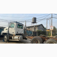 White Mack Truck