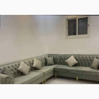 L Shaped Sofa Tufted
