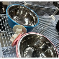 Hanging Cage Pet Dog and Cat Bowl 17cm