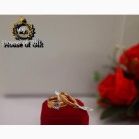 Couple Set Stainless Steel Wedding and Engagement Rings