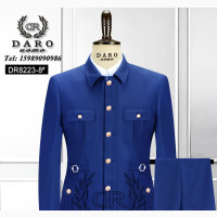 Classic Gold Button Safari Suit - Brand New