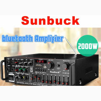 Sunbuck Amplifie 450W 2CH, Bluetooth Stereo. USB, SD Card FM