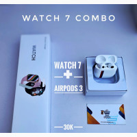 Smartwatch 7 and Airpods 3 Combo