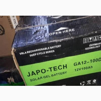 100ah 12v Gel Japo-Tech Battery for Sale