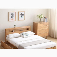 Wooden Bed Frame With Drawers - High-Quality and Stylish