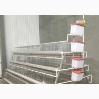 160 Layers Battery Cage on 4 Tires