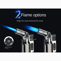 Metal Gas, Cigar, Cooking Gas Lighter, Refillable