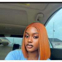 Orange Vietnam Bone Straight