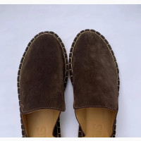 Men’S Half Cover Espadrille Shoe- Brown