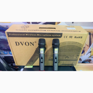 Original SM 9090 DVON Wireless Microphone Double Handle