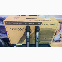 Original SM 9090 DVON Wireless Microphone Double Handle