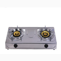2 Burner Automatic Ignition (Stainless) Table Gas Cooker