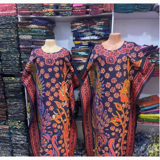 Classic Bubu Gown Print