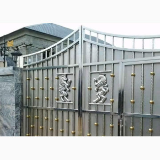 A) Construction Gate Design the Material Is Made in Turkey