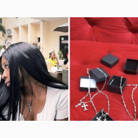 High Quality Luxury Chrome Heart Necklace