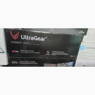 LG 32gn63t-B 32#039;#039; Ultragear QHD 165hz HDR10 Monitor