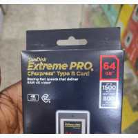 Sandisk 64GB Extreme Pro Cfexpress Type B Memory Card
