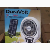 Duravolt Solar Table Fan - Brand New