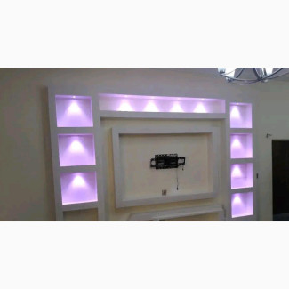 P.O.P Ceiling Nd Tv Stand