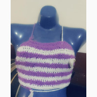 Stylish Crochet Shrug and Halter Top - Alexander McQueen
