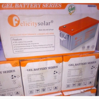 Felicity Dry Cell Gel Batteries 220ah - Buy Now