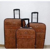 Polo Good Faux Leather Travel Luggage