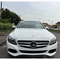 Mercedes-Benz C300 2015 White Luxury Sedan