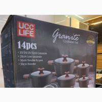 UCC Life Granite Non-Stick Cookware Set