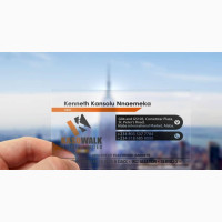 Business Transparent Card