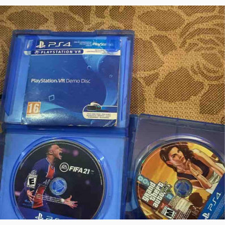 FIFA 21 and Gta v for Ps4