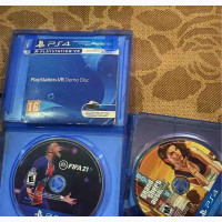 FIFA 21 and Gta v for Ps4