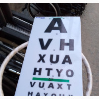 Brand New Snellen Eye Chart - Ophthalmology Equipment