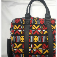 Ankara Laptop Bag - Durable and Stylish