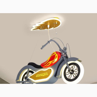 Bike Led Chandelier