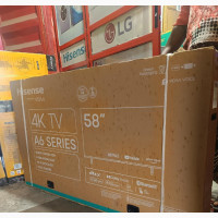 Brand New Hisense 58 Uhd Smart (Frameless, Bluetooth) TV