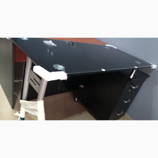 1.8m Executive Glass Table